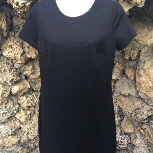 Calvin Klein Women's Black Floral Flower print Formal Career Dress Size 4 NWOT